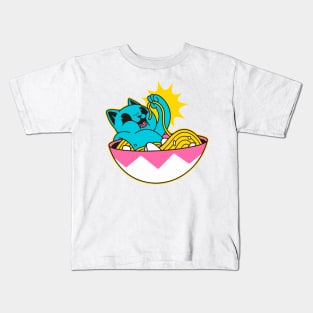 Cat Ramen Kids T-Shirt